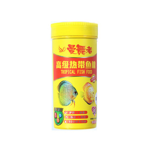 三友创美曼舞者 热带鱼粮1+1微粒220g 草缸专用热带鱼饲料100g