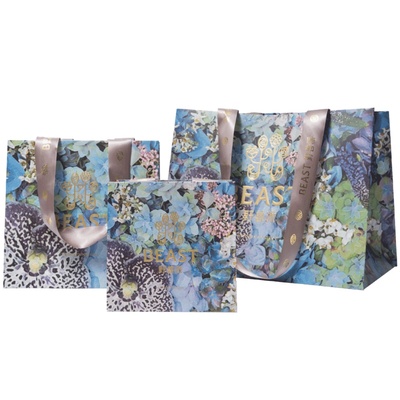 野兽派新款莫奈花园纸袋