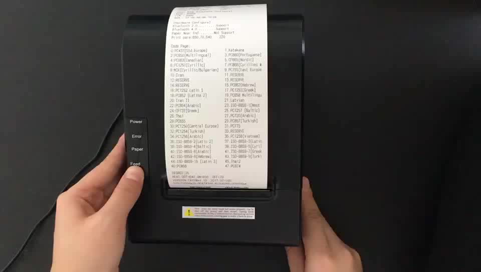 80mm Auto Cut Pos Thermal Receipt Printer For Pos System Buy Auto Cut