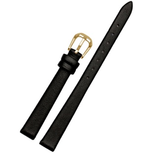 通用小号真皮手表带 女士纤细小尺寸表带6 8 10 14mm黑棕红白色