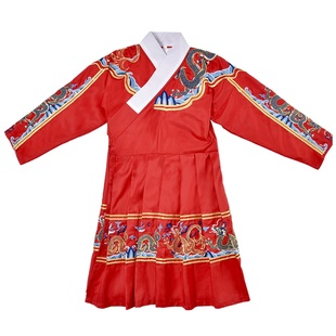 衣锦司儿童汉服中国风明制飞鱼服古风绣花蟒袍曳撒男童装春秋古装