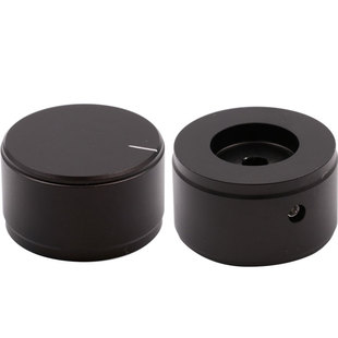 实心铝合金旋钮 胆机功放音量电位器旋钮 48 44 38 30 25mm高度22