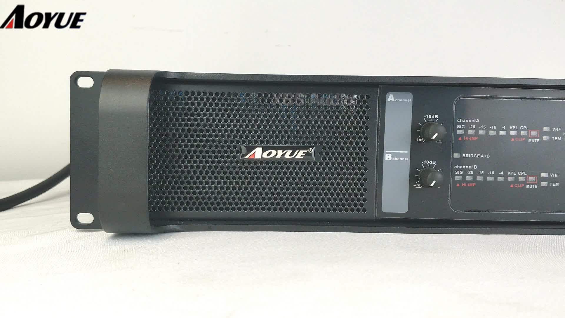 Aoyue 4 Ohm Pro Audio Power Amplifier 5000 Watts 2 Channel Poweramp ...