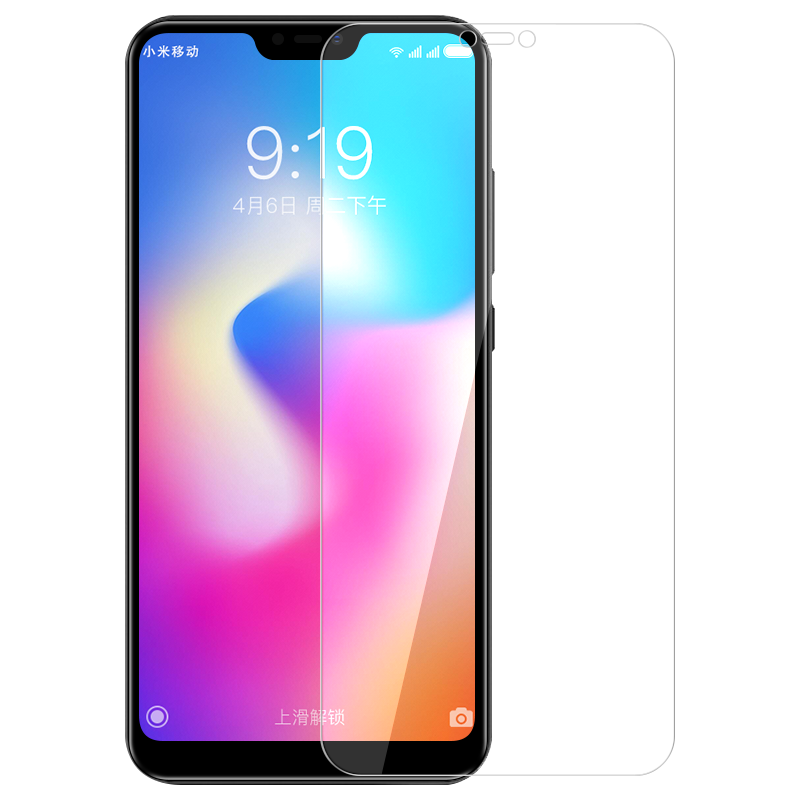 红米6pro钢化膜小米6X红米6全屏覆盖6A防摔刚化玻璃por加抗蓝光redmi六pr0无白边套6P手机保护贴膜和送壳原厂