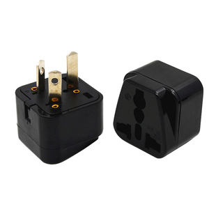 国标澳标三脚转二脚转换插头插座适用于纽西兰新西兰澳大利亚旅行