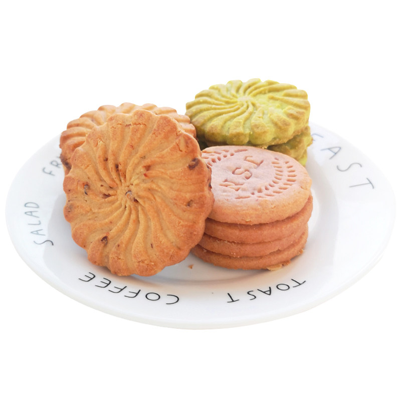 代餐饱腹杂粮主食燕麦饼干无蔗糖