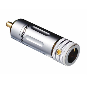 日本FURUTECH古河FP-160 FP-110镀金音响莲花信号插头RCA端子行货