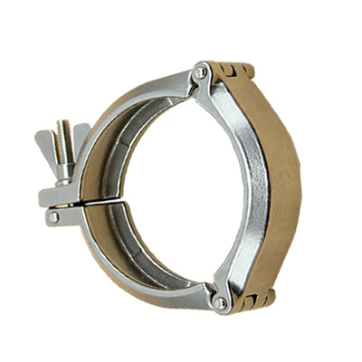 304不锈钢真空KF三节链式卡箍卡子固定抱箍卡扣 KF63 80 100 160