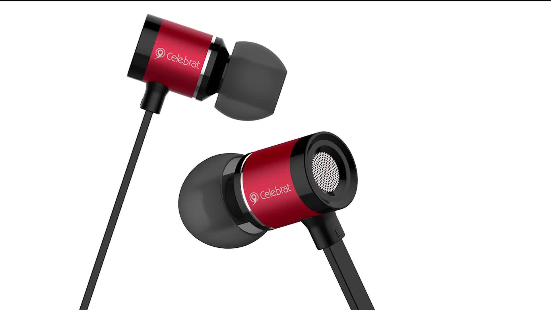 New Product 6s 3.5mm Handfree Flat Cable Earphone With Mic For Laptop