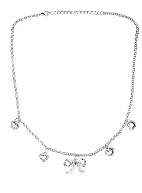 choker少女风桃心短款饰品锁骨链