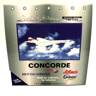 1:400 GJ 超音速飞机协和 concorde 合金 飞机 客机模型包邮