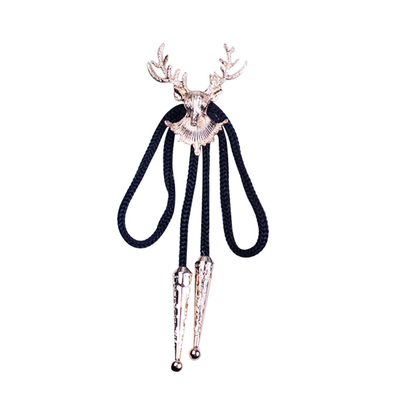 欧美波洛领带潮男领结项链领绳