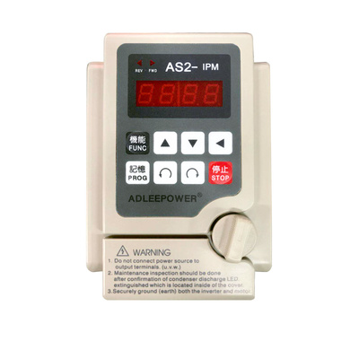 ADLEEPOWER电机调速器爱德利变频器AS2-104107115122单项220V包邮