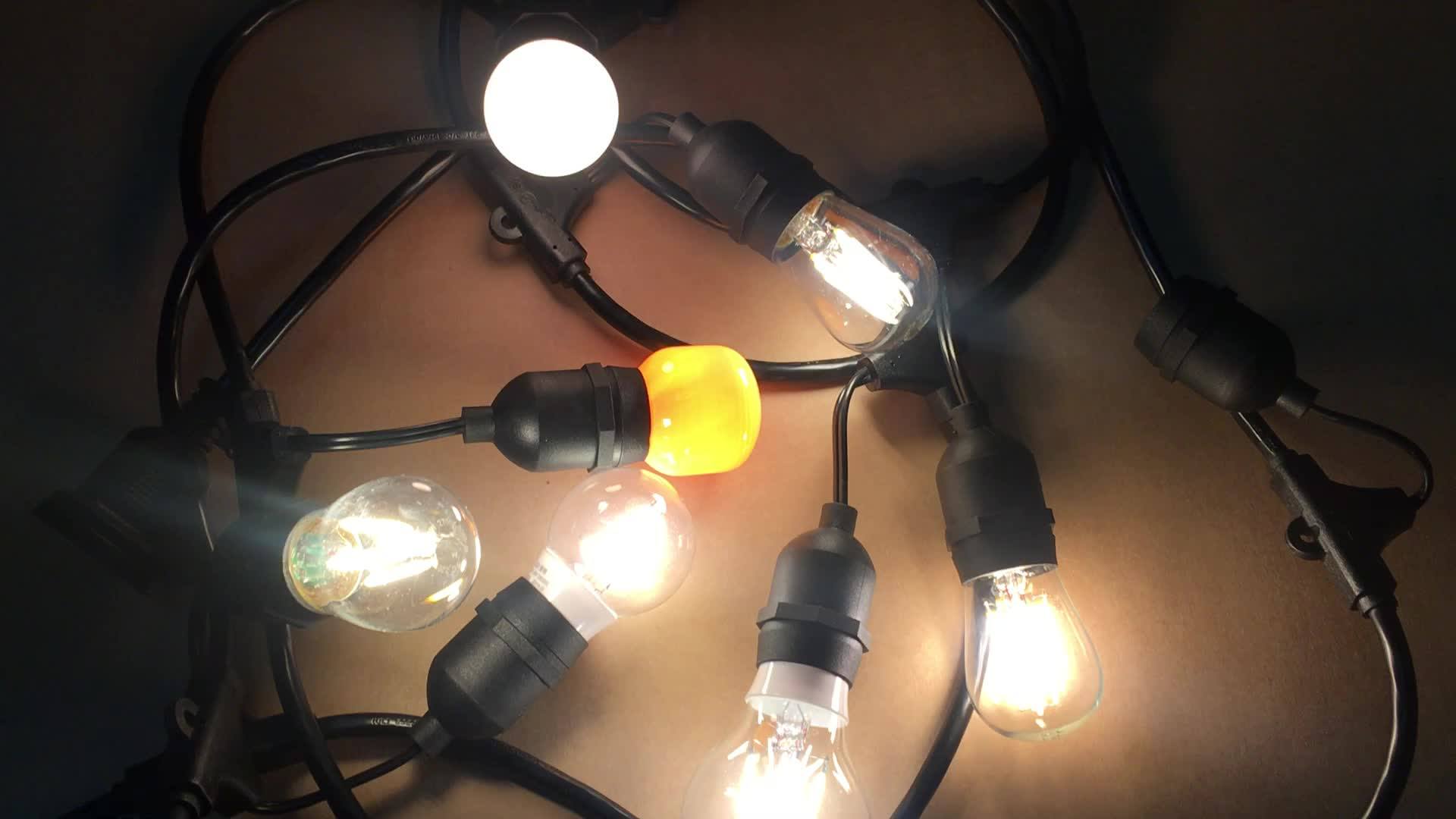 Sl56 Outdoor G45 Bulb Ip65 E27 Led Belt Light For Christmas Decoration