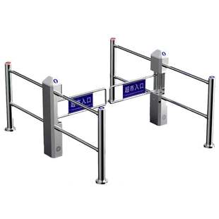 超市入口感应门单向门红外线雷达感应器进出口禁行器只进不出摆闸