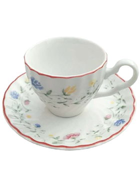 迷你马克杯茶壶釉下彩西餐盘