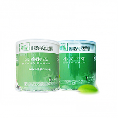 阳光森林小麦胚芽+酵母粉组合 每罐454g营养早餐【无勺】