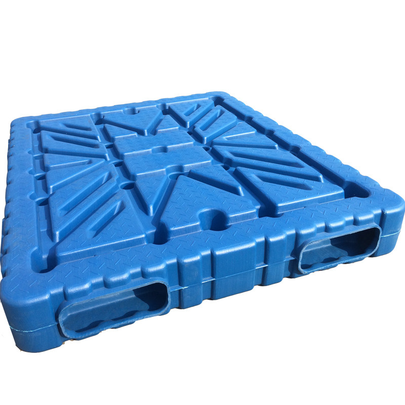 中空吹塑平板一体双面托盘化工吸塑双面托盘仓储防滑卡板周转托盘