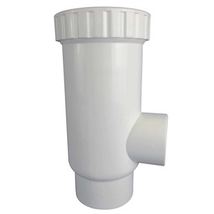 下水管配件带螺口伸缩节三通PVC三头通抢修排水管件变径75内外插