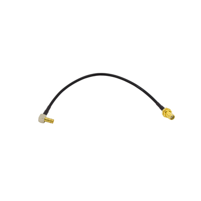 手机射频测试线C118手机主板天线座公C3.3弯头转SMA天线头转接线