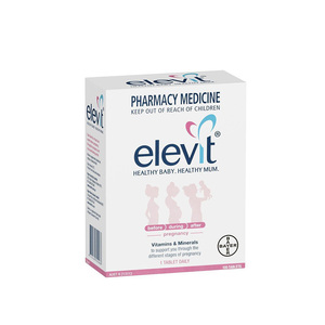 澳洲直邮Elevit爱乐维德国100片孕妇营养叶酸孕期复合维生素代购