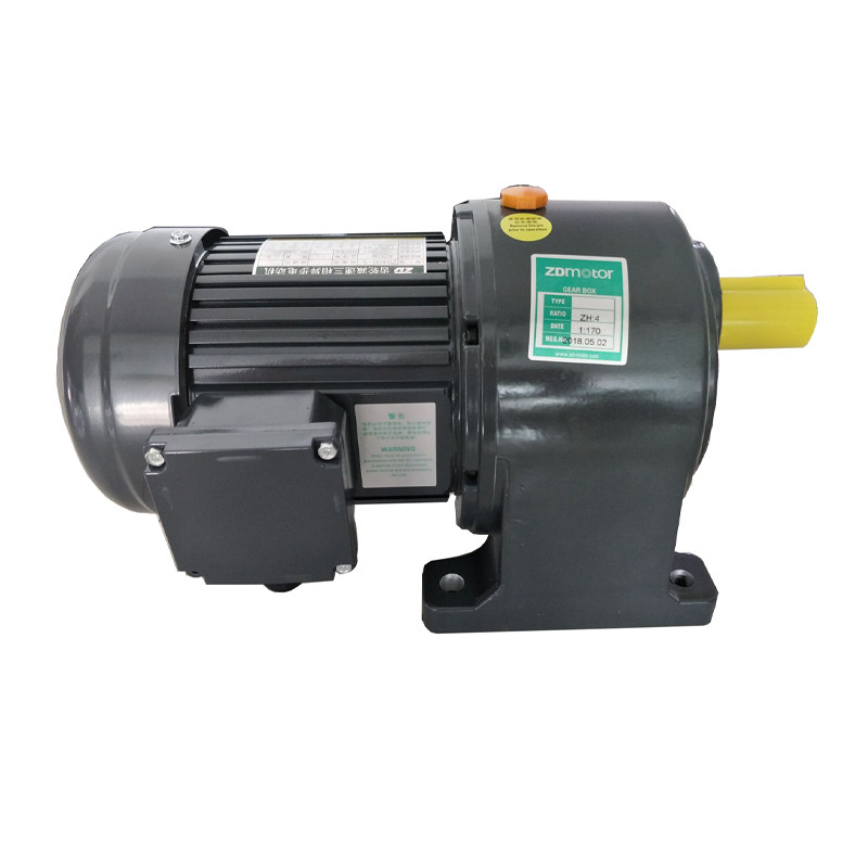 ZD中大电机卧式400W小型齿轮减速三相异步电动机ZV200-5-S-G1-LD