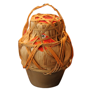 绍兴抱龙山黄酒 手工冬酿十五年陈香雪酒 甜型 以酒酿酒 2斤装