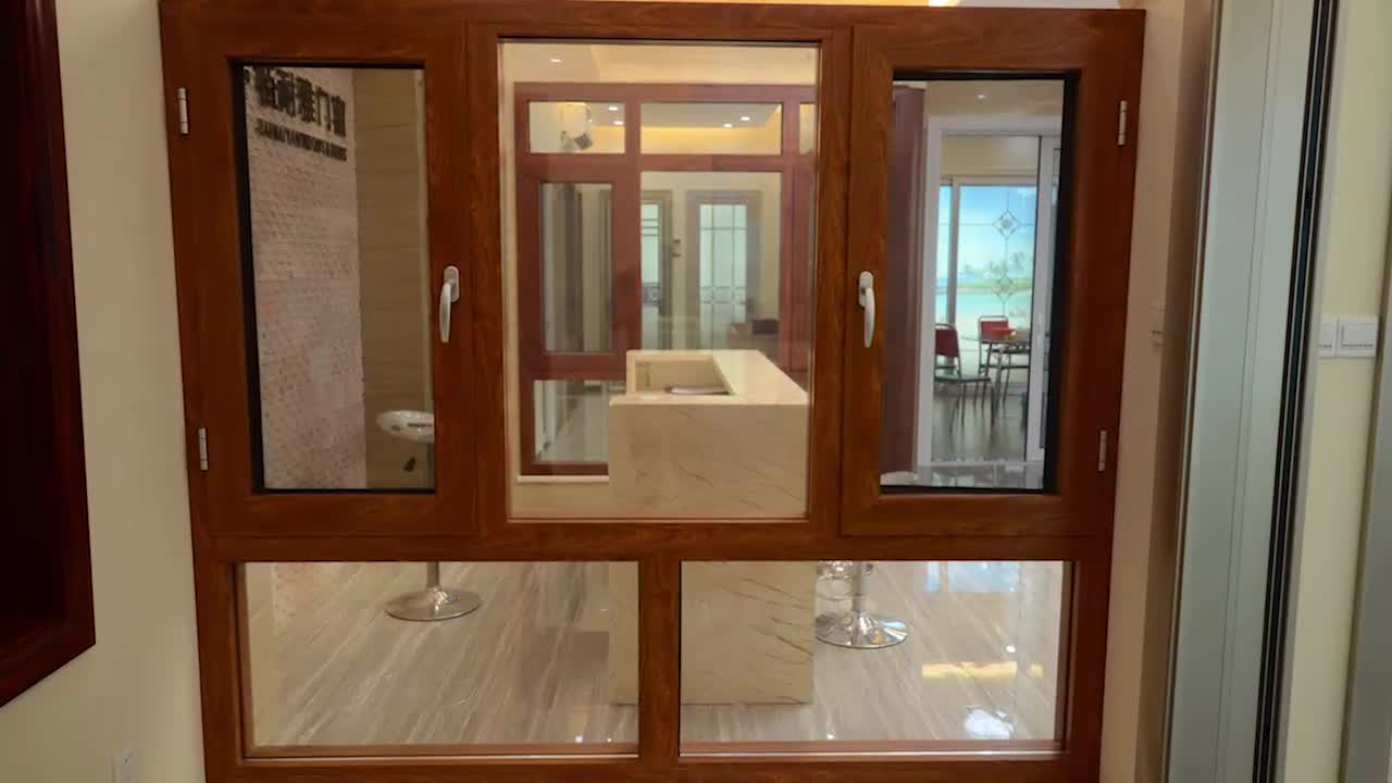 Hs Jy8060 Fire Rated Pocket Front Residential Aluminum Double Entry Hs Jy8060 Fire Rated Pocket Front Residential Aluminum Double Entry