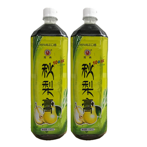 北京总代理 湖北特产 冠典秋梨膏 浓缩汁饮料1500g 大瓶装包邮