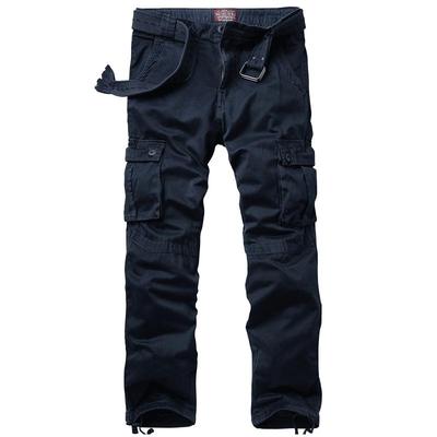 麻吉cargo工装裤直筒多口袋户外