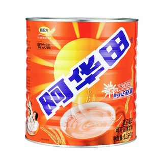 阿华田特浓麦芽可可粉罐装1050g冲饮巧克力奶茶店专用商用袋装1kg