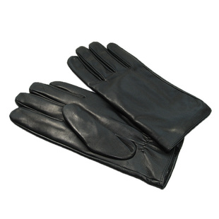 沃芬格羊皮手套男款小羊皮羔羊皮羊绒里冬季保暖特价驾驶触屏包邮