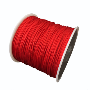 编织线绳红线吊坠绳挂绳红绳手工DIY编织手链项链串珠戒指编织绳