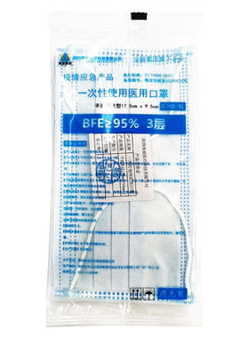 Winner/稳健一次性口罩透气飞沫