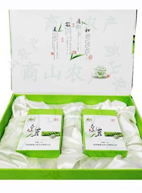 2026新茶陕西商洛山阳茶叶特产天竺山青茶绿茶春茶毛尖礼盒