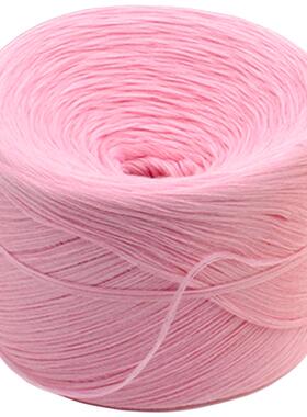 婴儿棉线宝宝手工编织