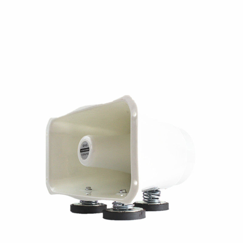 12v24v大功率车载扩音机车顶广告宣传高音喇叭户外摆摊叫卖扬声器