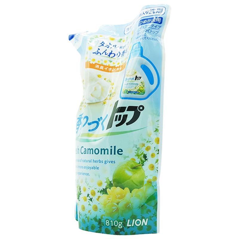 日本进口洗衣液替换装家庭装含柔顺持久留香闪耀玫瑰500gx3袋