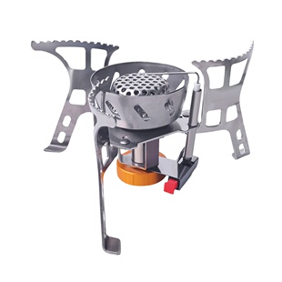 卡式炉户外便携式瓦斯炉具防风猛火炉子炉头露营折叠野餐燃气炉灶