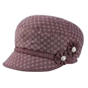 春秋款中年人女帽子老年女士帽子防晒帽夏季妈妈奶奶帽薄款布帽子