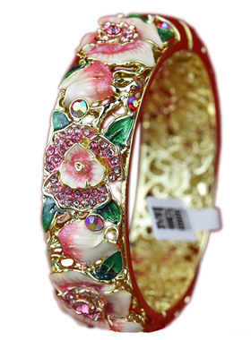 景泰蓝双层北京礼品首饰送朋友