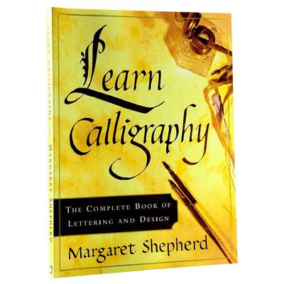 Learn Calligraphy 进口艺术 写一手漂亮花体英文字 英文书法练习练字英语学习【中商原版】