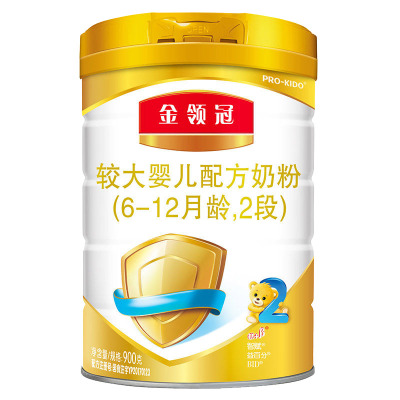 伊利金领冠育护2段奶粉900g