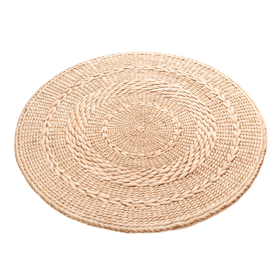 田园草编打坐拜佛椅子地板蒲团