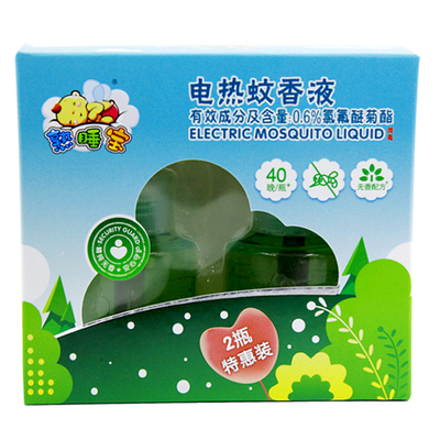 熟睡宝电热蚊香液无味无香