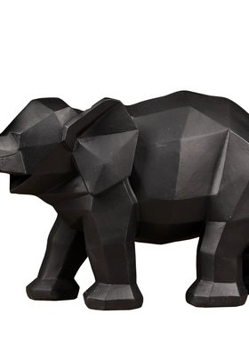 现代简约样板房家居象摆件装饰品