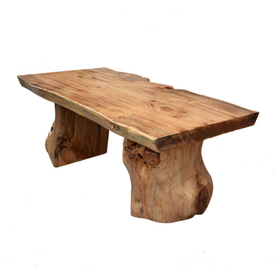 原木大板家具仿古茶桌椅组合客厅功夫茶几中式全实木茶艺桌泡茶桌