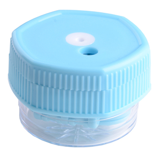 隐形眼镜盒清洗器便携手动可爱小巧简约护理液美瞳清洗盒子半自动