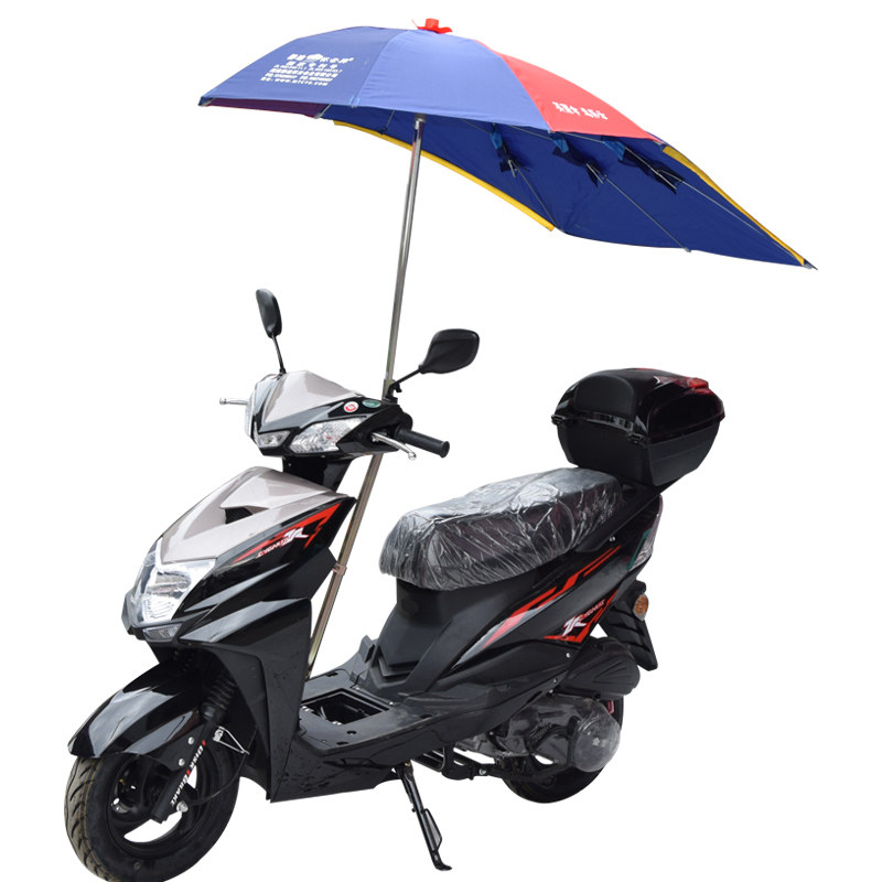 电动车雨伞遮阳伞遮雨双层遮阳挡