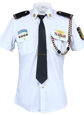 新式物业门卫制服形象岗短袖衬衫
